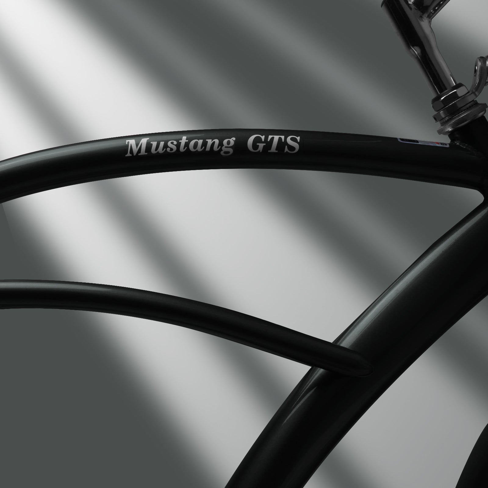 Tracer Bikes | Micargi Mustang GTS Cruiser Bike in Matte Black with Shimano Nexus 3-Speed |  Chico USA, Inc. 