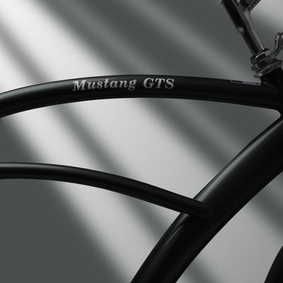 Tracer Bikes | Micargi Mustang GTS Cruiser Bike in Matte Black with Shimano Nexus 3-Speed |  Chico USA, Inc. 