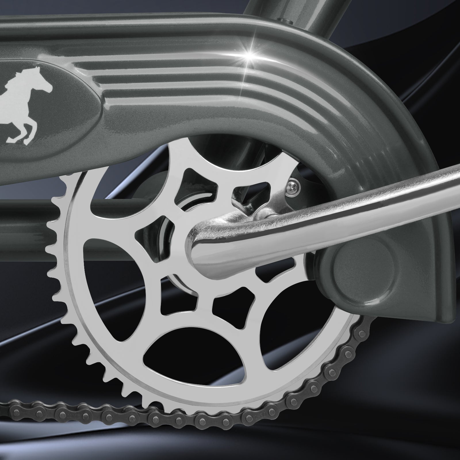 Tracer Bikes | Micargi Mustang GTS Cruiser Bike in Matte Black with Shimano Nexus 3-Speed |  Chico USA, Inc. 
