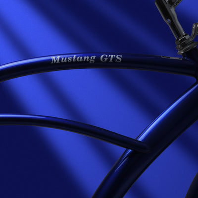 Tracer Bikes | Micargi Mustang GTS Cruiser Bike in Matte Black with Shimano Nexus 3-Speed |  Chico USA, Inc. 