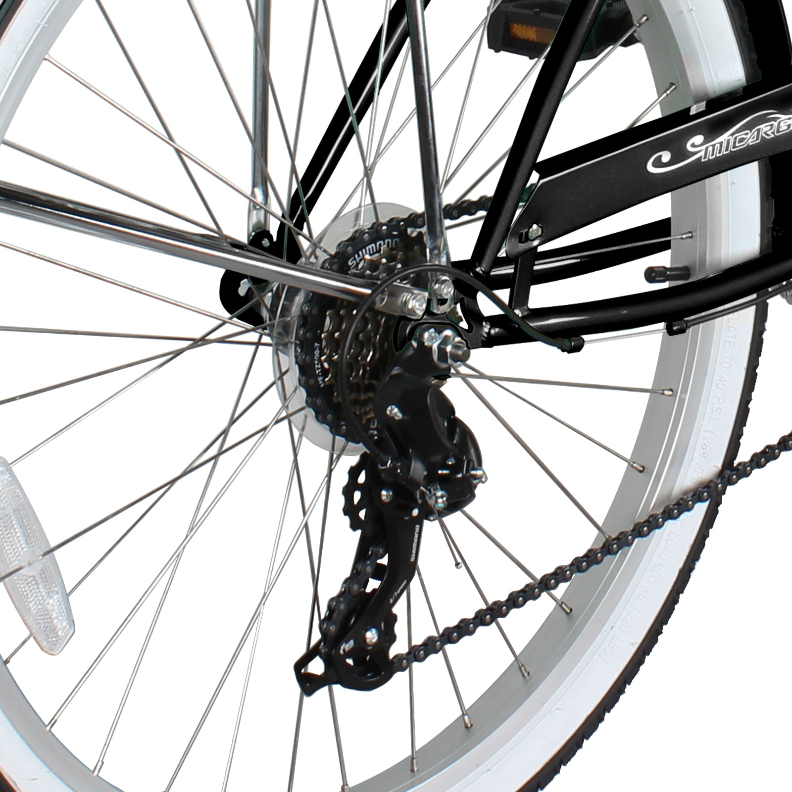 Tracer Bikes | Micargi Pantera 26 Inch Women's Beach Cruiser Bike, 1 Speed/7 Speed, Multiple Colors |  Chico USA, Inc. 