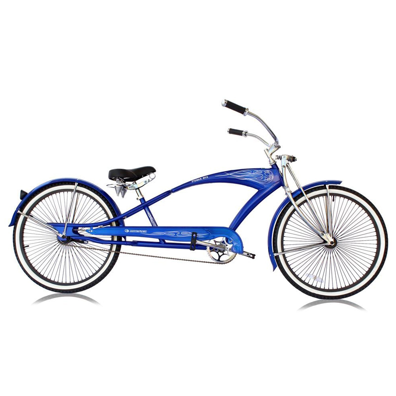 Tracer Bikes | Micargi Puma GTS 26" Stretch Cruiser Bicycle with Springer Fork and 68 Spoke Rims |  Chico USA, Inc. 