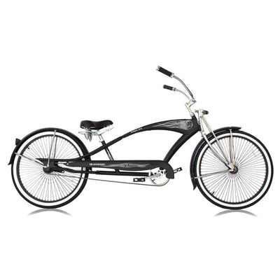 Tracer Bikes | Micargi Puma GTS 26" Stretch Cruiser Bicycle with Springer Fork and 68 Spoke Rims |  Chico USA, Inc. 