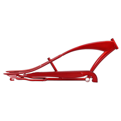 Tracer Bikes | Micargi Puma Stretch Chopper Bike with 26" Oversized Steel Frame and Chainguard |  Chico USA, Inc. 