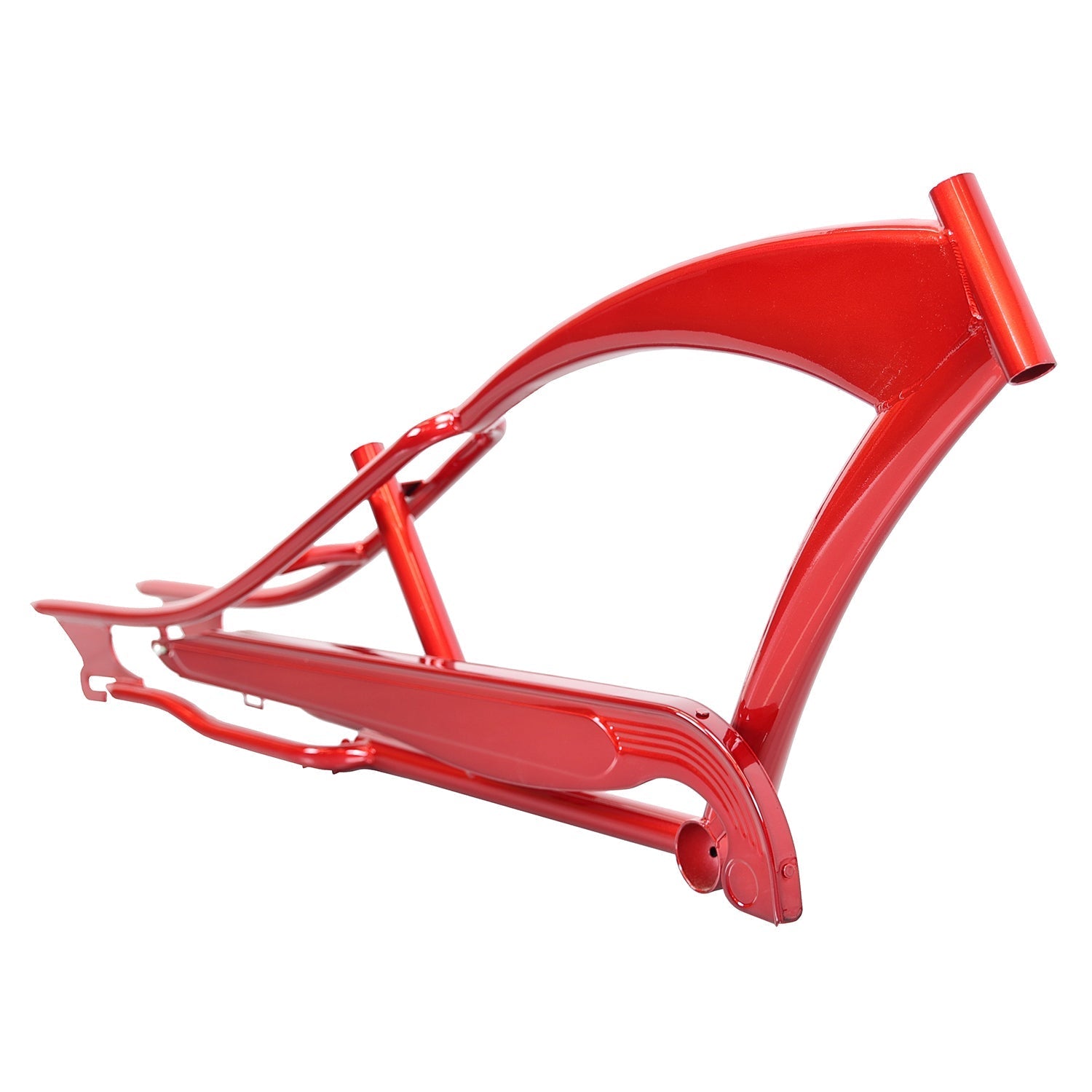 Tracer Bikes | Micargi Puma Stretch Chopper Bike with 26" Oversized Steel Frame and Chainguard |  Chico USA, Inc. 
