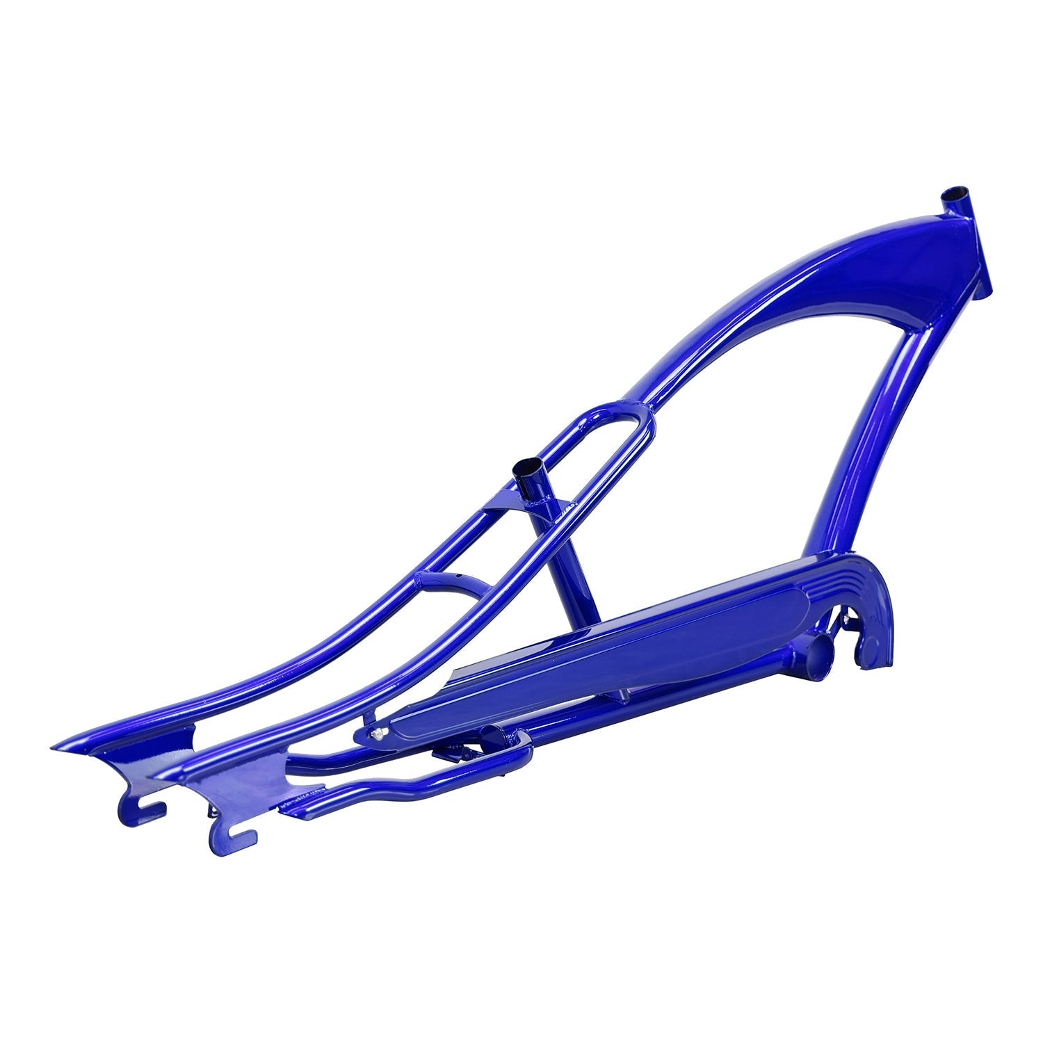 Tracer Bikes | Micargi Puma Stretch Chopper Bike with 26" Oversized Steel Frame and Chainguard |  Chico USA, Inc. 