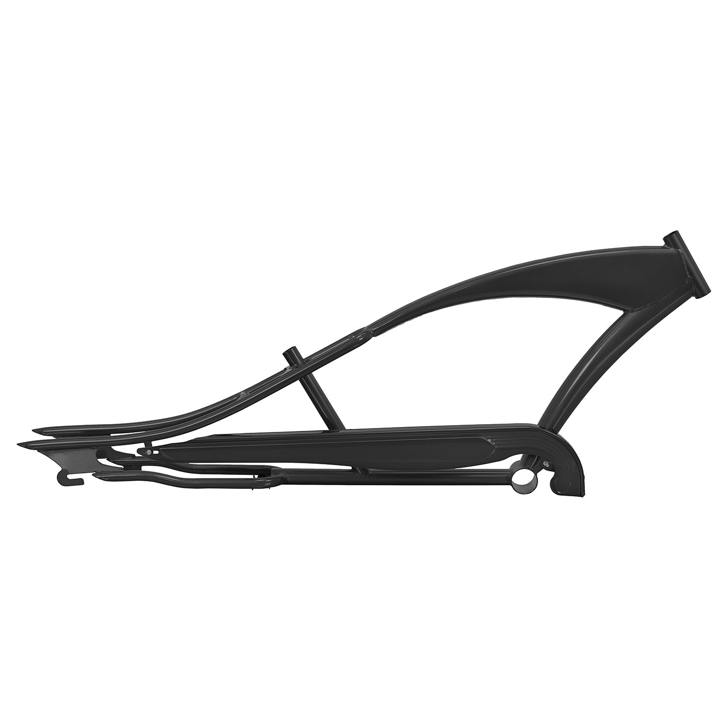 Tracer Bikes | Micargi Puma Stretch Chopper Bike with 26" Oversized Steel Frame and Chainguard |  Chico USA, Inc. 