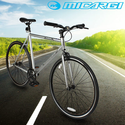 Tracer Bikes | Micargi RD-269 Fixed Gear Single-Speed Hi-Ten Steel Frame Road Bike |  Chico USA, Inc. 