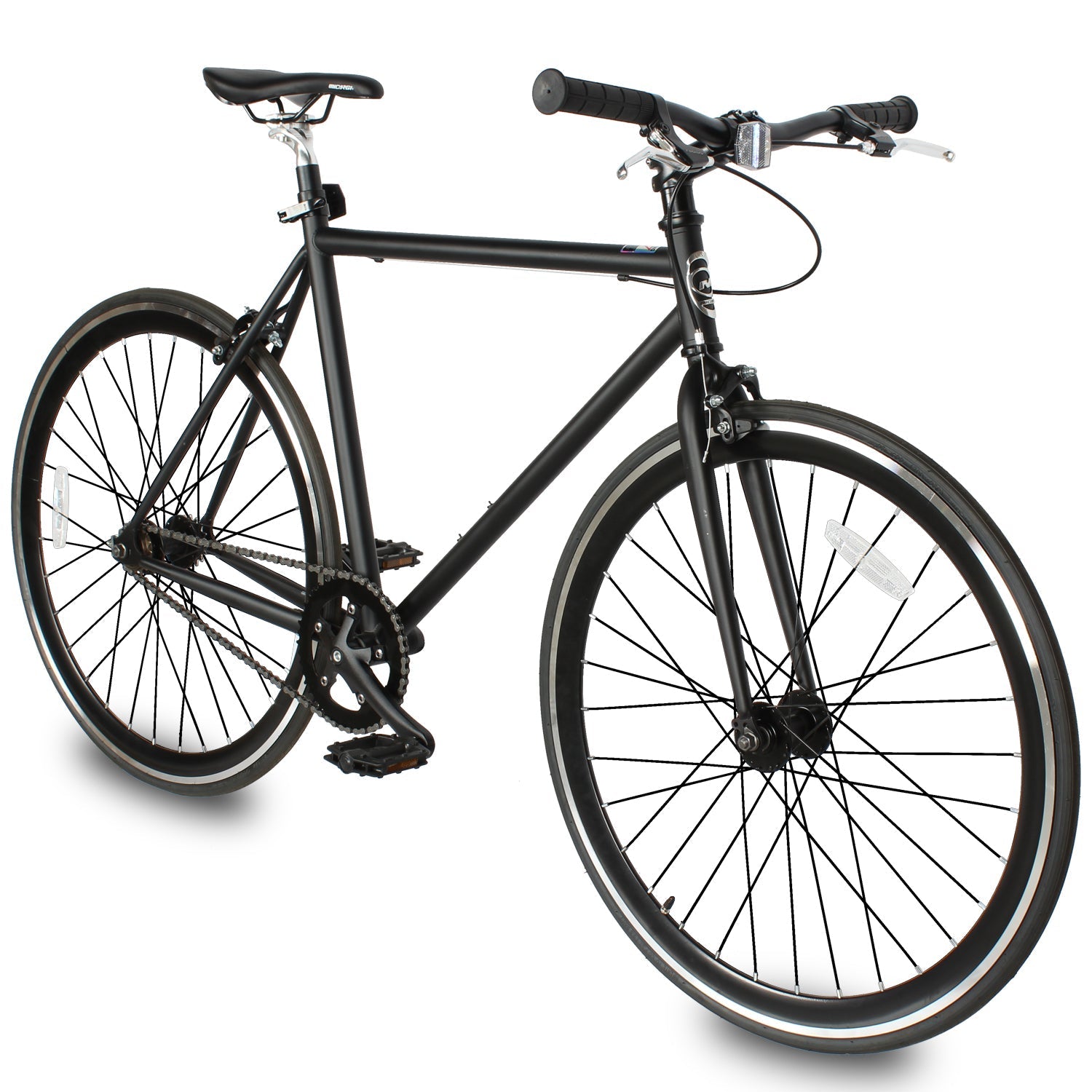 Tracer Bikes | Micargi RD-269 Fixed Gear Single-Speed Hi-Ten Steel Frame Road Bike |  Chico USA, Inc. 