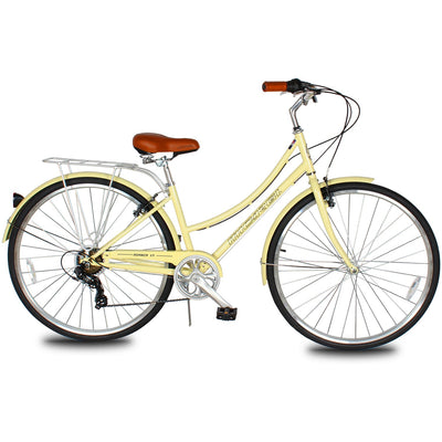 Tracer Bikes | Micargi Roasca Step Through 700C Hybrid City Bike 7-Speed |  Chico USA, Inc. 