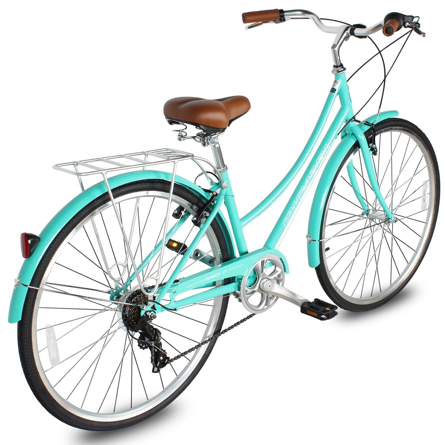 Tracer Bikes | Micargi Roasca Step Through 700C Hybrid City Bike 7-Speed |  Chico USA, Inc. 