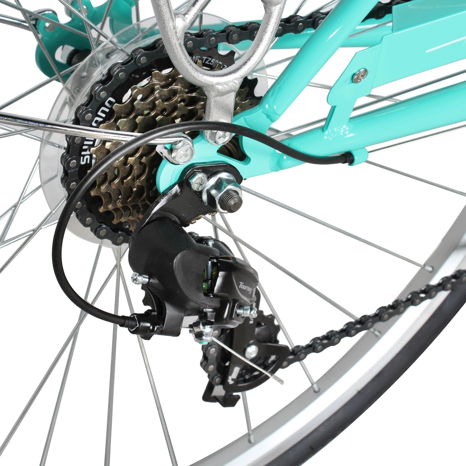 Tracer Bikes | Micargi Roasca Step Through 700C Hybrid City Bike 7-Speed |  Chico USA, Inc. 