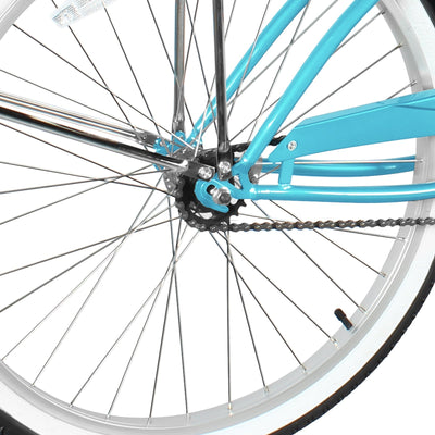 Tracer Bikes | Micargi Rover GX Women's Beach Cruiser Bike, Single-Speed Hybrid for Adults |  Chico USA, Inc. 