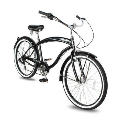 Tracer Bikes | Micargi Rover Lightweight Beach Cruiser Bike for Men - Single-Speed Hybrid for Adults |  Chico USA, Inc. 