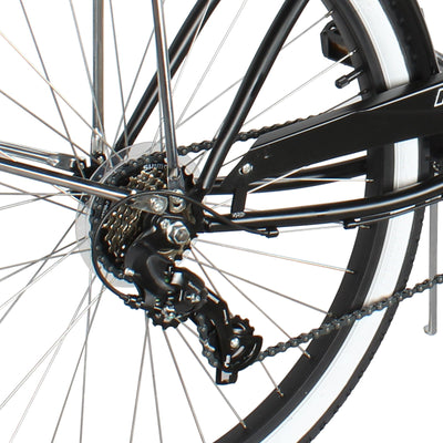 Tracer Bikes | Micargi Rover Lightweight Beach Cruiser Bike for Men - Single-Speed Hybrid for Adults |  Chico USA, Inc. 