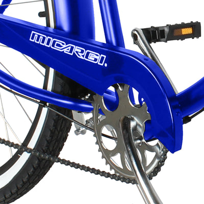 Tracer Bikes | Micargi Rover Lightweight Beach Cruiser Bike for Men - Single-Speed Hybrid for Adults |  Chico USA, Inc. 