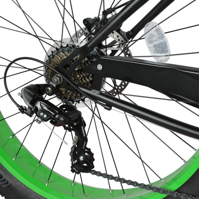 Tracer Bikes | Micargi Slugo SS 26" Beach Cruiser Bike with Shimano 7-Speed Disc Brakes and FAT Tires |  Chico USA, Inc. 