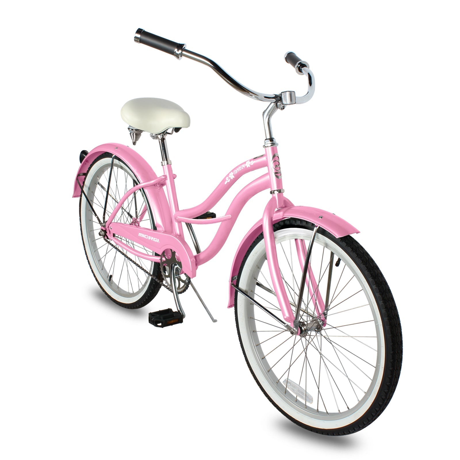 Tracer Bikes | Micargi Tahiti Single Speed 26 Inch Women's Beach Cruiser Bike |  Chico USA, Inc. 
