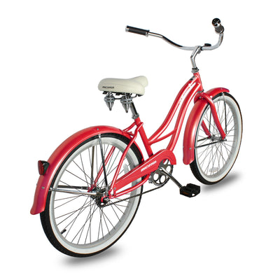 Tracer Bikes | Micargi Tahiti Single Speed 26 Inch Women's Beach Cruiser Bike |  Chico USA, Inc. 