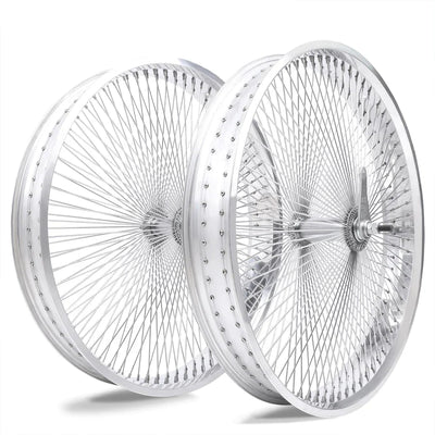 Tracer Bikes | Micargi WH-TR7529140 29"X4" Aluminum Polish Fat Rims Wheel Set with KT Coaster Brake or Disc Brake |  Chico USA, Inc. 