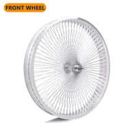 Tracer Bikes | Micargi WH-TR9529140 29"x4" Aluminum Polish Fat Rims Wheel Set with Coaster Brake/Disc Brake |  Chico USA, Inc. 