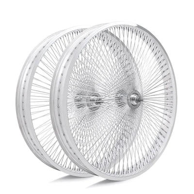 Tracer Bikes | Micargi WH-TR9529140 29"x4" Aluminum Polish Fat Rims Wheel Set with Coaster Brake/Disc Brake |  Chico USA, Inc. 