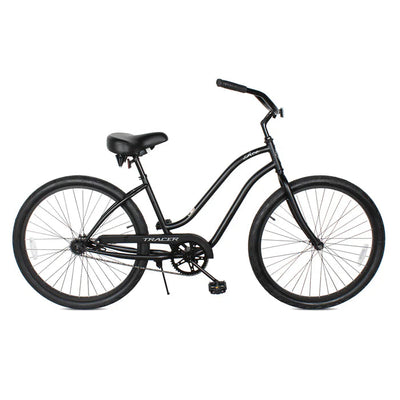 Tracer Bikes | Tracer ACE 26" Female Beach Cruiser with Coaster Brake and Black Spokes in Various Colors |  Chico USA, Inc. 