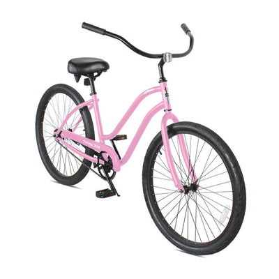 Tracer Bikes | Tracer ACE 26" Female Beach Cruiser with Coaster Brake and Black Spokes in Various Colors |  Chico USA, Inc. 