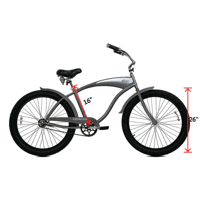 Tracer Bikes | Tracer Avera 26" Male Cruiser Bike, Coaster Brake, Multiple Colors |  Chico USA, Inc. 