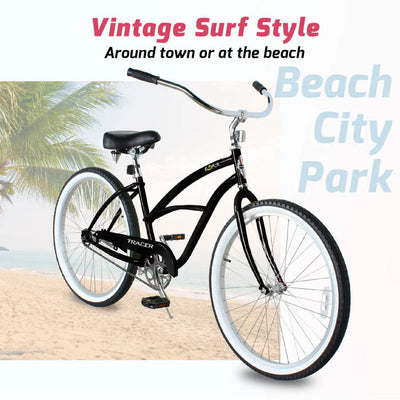 Tracer Bikes | Tracer Bora 26" Female Beach Cruiser Bike, Coaster Brake, Single Speed, Multiple Colors |  Chico USA, Inc. 