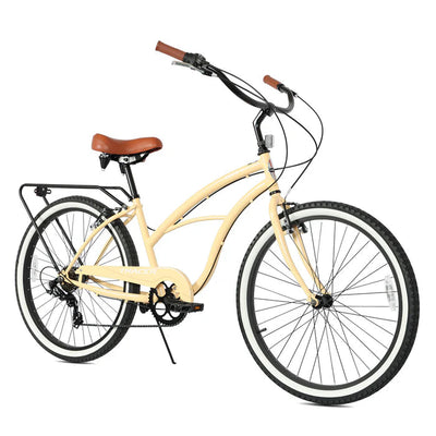 Tracer Bikes | Tracer Bora 26" Female Beach Cruiser Bike, Shimano 7-Speed, Multiple Colors |  Chico USA, Inc. 