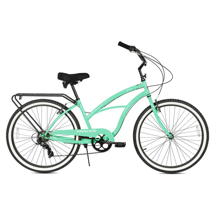 Tracer Bikes | Tracer Bora 26" Female Beach Cruiser Bike, Shimano 7-Speed, Multiple Colors |  Chico USA, Inc. 