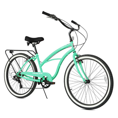 Tracer Bikes | Tracer Bora 26" Female Beach Cruiser Bike, Shimano 7-Speed, Multiple Colors |  Chico USA, Inc. 