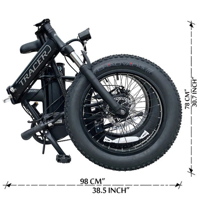 Tracer Bikes | Tracer Coyote 20" Aluminum Folding Electric Bike, 500W 48V, Multiple Colors |  Chico USA, Inc. 
