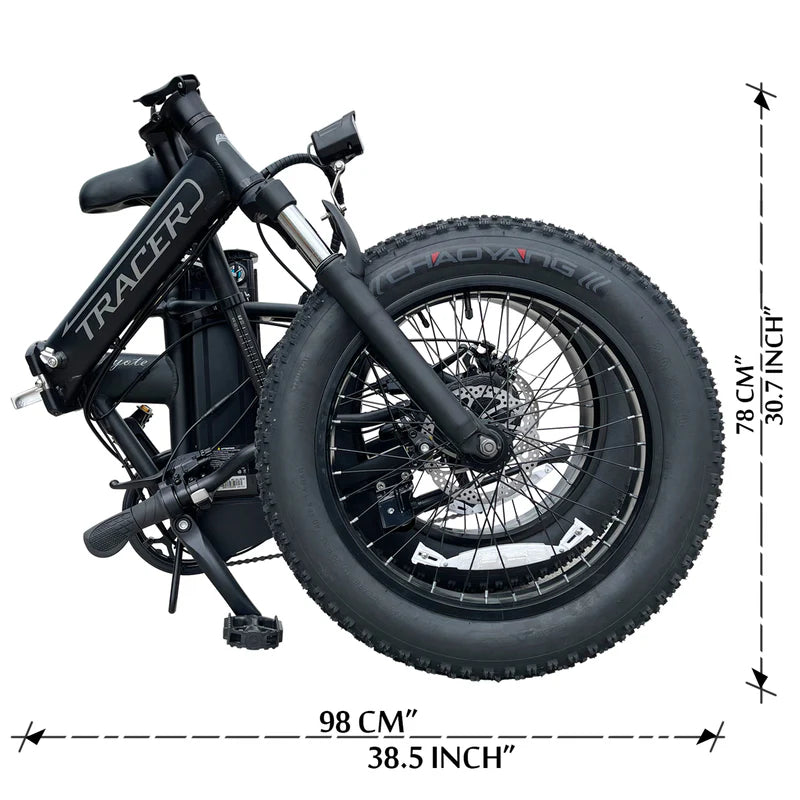 Tracer Bikes | Tracer Coyote 20" Aluminum Folding Electric Bike, 500W 48V, Multiple Colors |  Chico USA, Inc. 