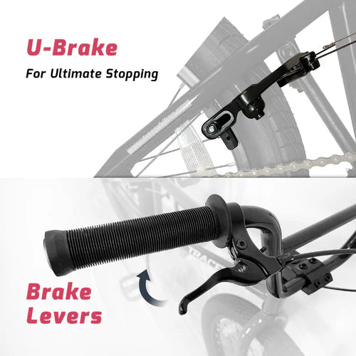 Tracer Bikes | Tracer Edge Freestyle 3.0 BMX Bike for Kids, Adults, and Beginners, 20-Inch Wheels |  Chico USA, Inc. 