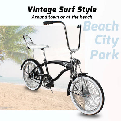 vintage lowrider bicycle Tracer Hyena 20" Lowrider Beach Cruiser Bike, aluminum