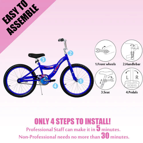 Tracer Bikes | Tracer Logan 20-Inch Kids Bike with Coaster Brake, Sturdy Steel Frame |  Chico USA, Inc. 
