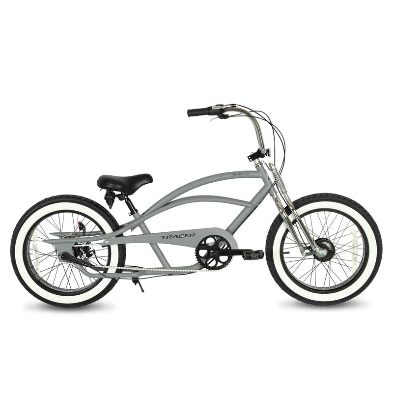 Tracer Bikes | Tracer Master 3i 20'' Internal 3-Speed Chopper Style Cruiser Bike with Fat Tires |  Chico USA, Inc. 