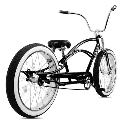 Tracer Bikes | Tracer Master DS 26" Dual Springer Chopper Stretch Beach Cruiser Bike with Fat Tires |  Chico USA, Inc. 