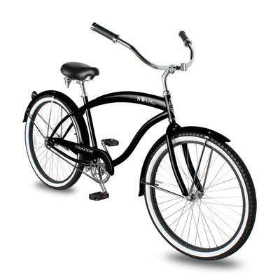Tracer Bikes | Tracer NOVA 26" Beach Cruiser Bike Single Speed with Moon-Type Handlebar and KT Coaster Brake for Men |  Chico USA, Inc. 