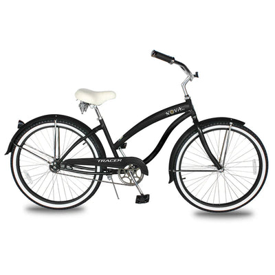 Tracer Bikes | Tracer NOVA 26" Beach Cruiser Bike Single Speed with Moon-Type Handlebar and KT Coaster Brake for Women |  Chico USA, Inc. 