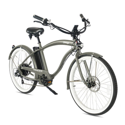 Tracer Bikes | Tracer OMEGA 26" 7-Speed Electric Beach Cruiser Bike for Men |  Chico USA, Inc. 