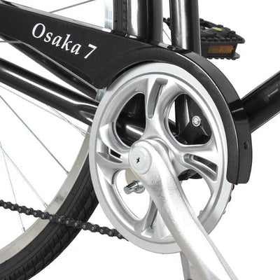 Tracer Bikes | Tracer Osaka 700C 7 Speed Hybrid City Bike with Moon-Type Handlebar for Men |  Chico USA, Inc. 