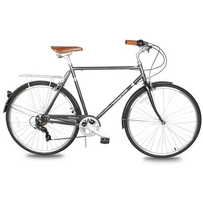 Tracer Bikes | Tracer Osaka 700C 7 Speed Hybrid City Bike with Moon-Type Handlebar for Men |  Chico USA, Inc. 