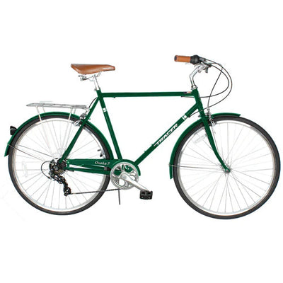 Tracer Bikes | Tracer Osaka 700C 7 Speed Hybrid City Bike with Moon-Type Handlebar for Men |  Chico USA, Inc. 