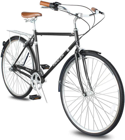 Tracer Bikes | Tracer Osaka 700C Internal 3-Speed Hybrid City Bike for Men with Back Rack |  Chico USA, Inc. 