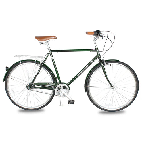 Tracer Bikes | Tracer Osaka 700C Internal 3-Speed Hybrid City Bike for Men with Back Rack |  Chico USA, Inc. 