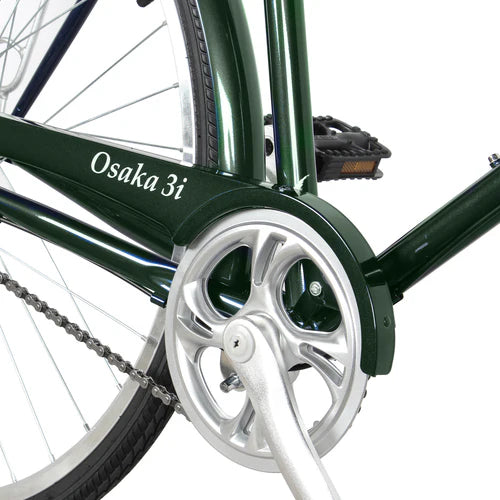 Tracer Bikes | Tracer Osaka 700C Internal 3-Speed Hybrid City Bike for Men with Back Rack |  Chico USA, Inc. 