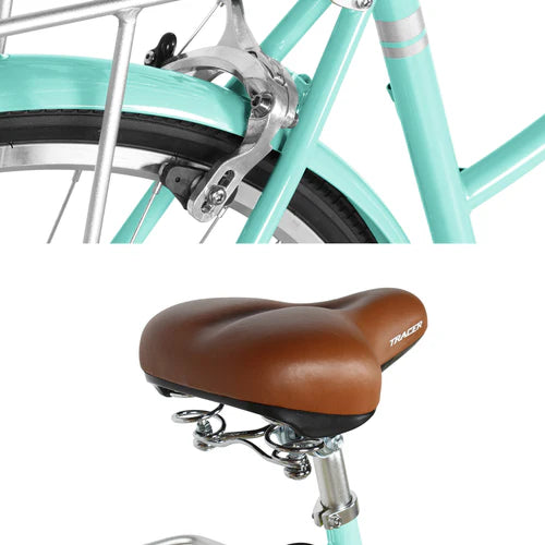Tracer Bikes | Tracer Osaka 700C Internal 3-Speed Hybrid City Bike for Women with Back Rack |  Chico USA, Inc. 
